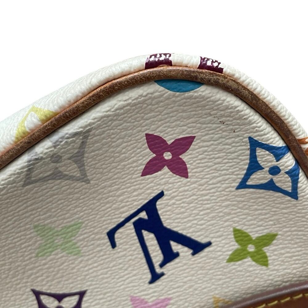 Louis Vuitton Murakami White Multicolor Monogram Sologne Shoulder Bag - Picture 8 of 16